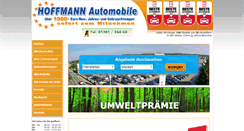 Desktop Screenshot of hoffmann-automobile.de